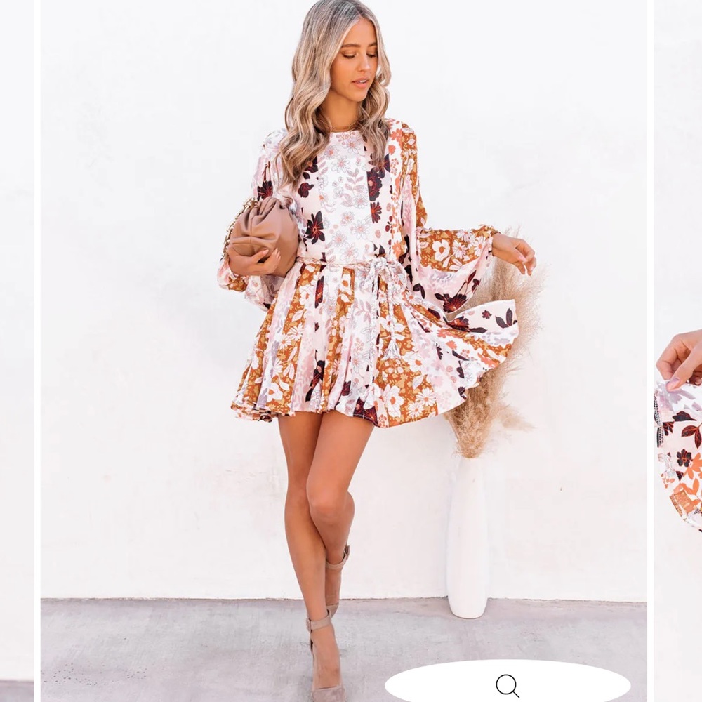 Women’s Vici rope tie dress